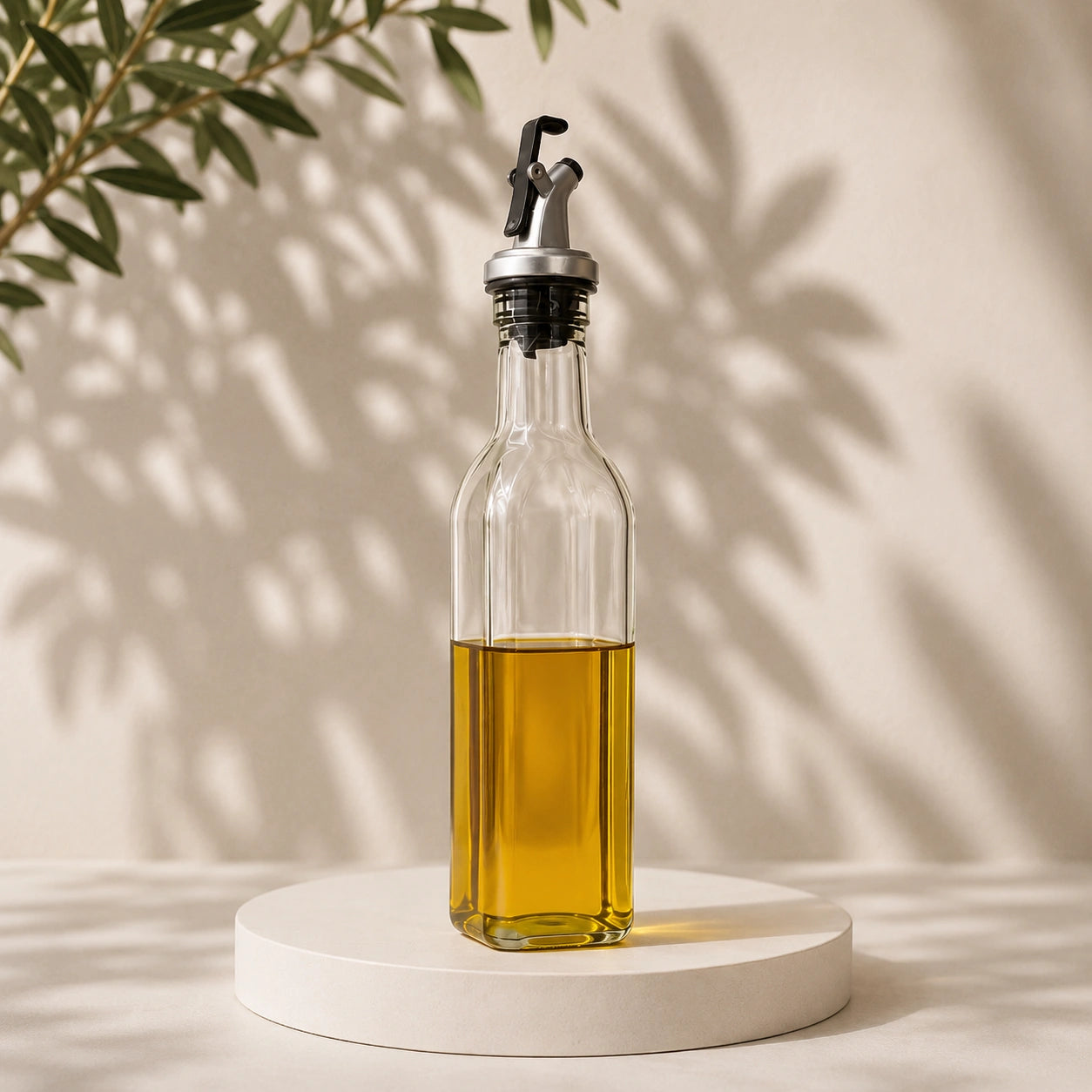 Glass Oil Dispenser Set